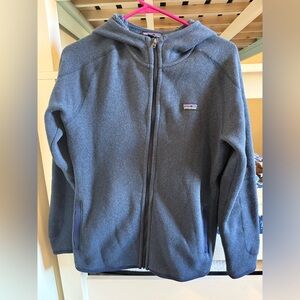 Patagonia WOMENS Blue Hoodie Medium